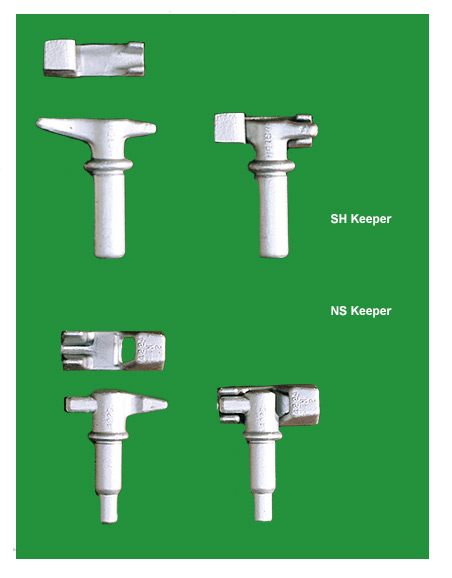 NS-SH For narrow sills with shallow header height. Keeper Height: 1.0″.
