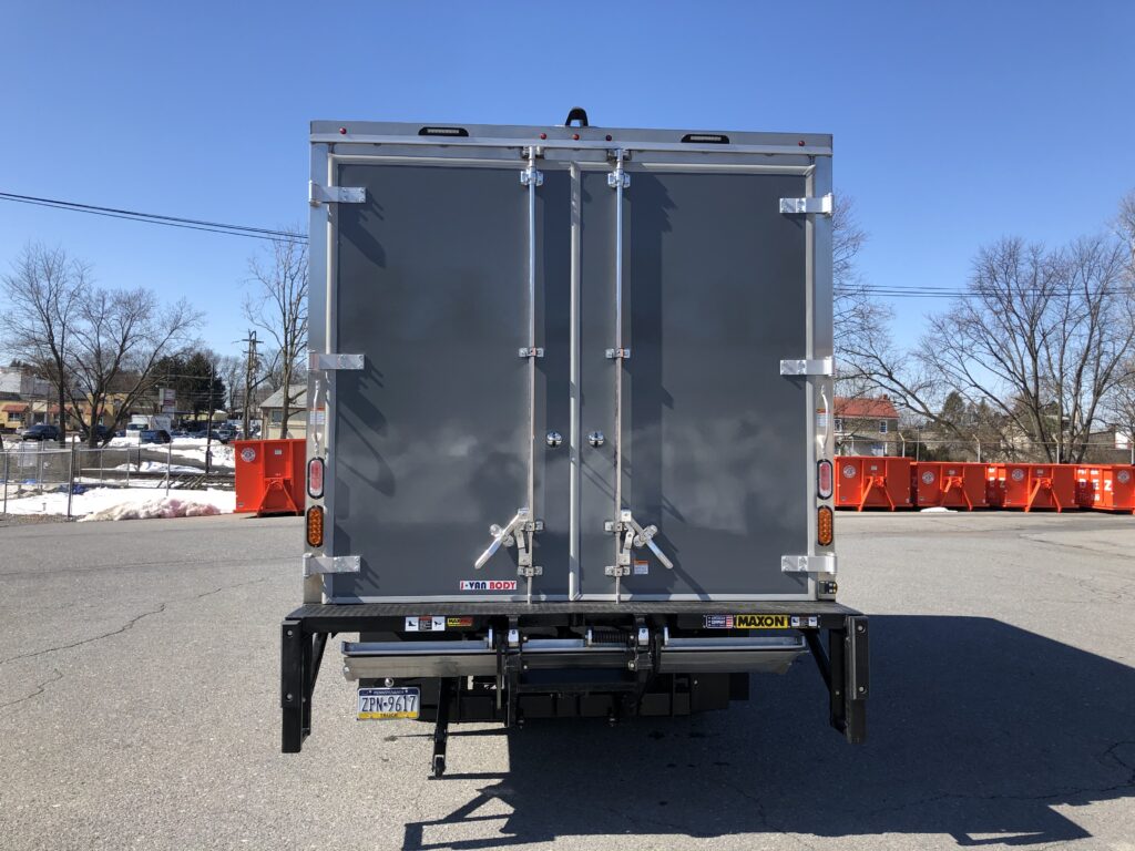 back of truck trailer back of truck trailer