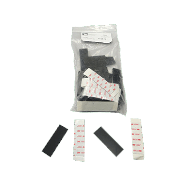 bag of bumpers & tape for compression latches