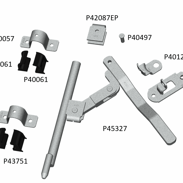 diagram of plungelok conversion kit & parts included